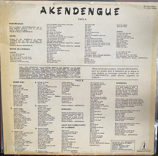 Pierre Akendengué – Réveil de l'Afrique (Vinyle LP 33T)