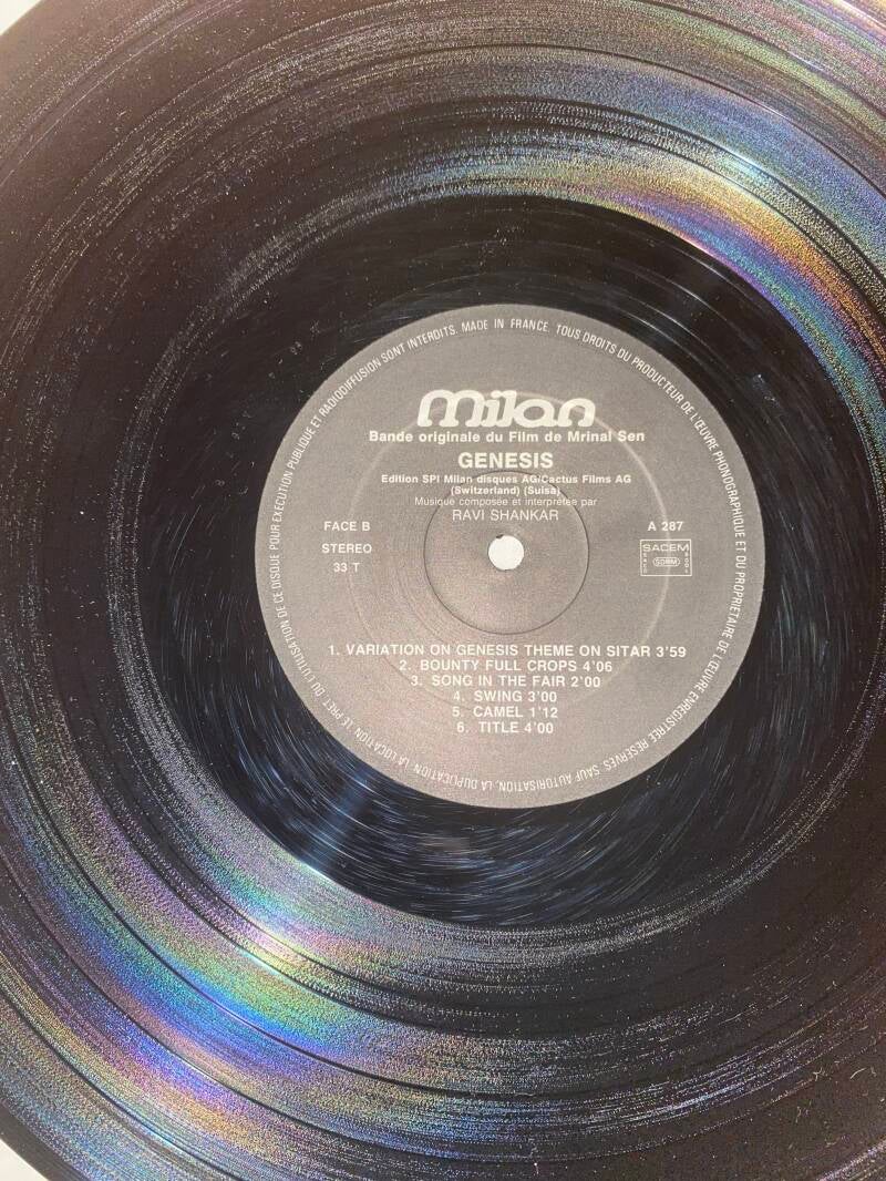 Ravi Shankar Genesis (Original Motion Picture Soundtrack) — NM / Vg+