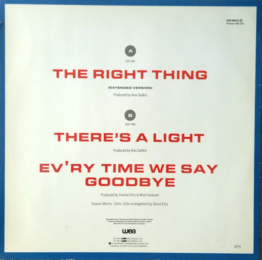 Simply Red – The Right Thing
