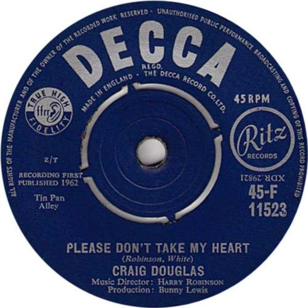 Craig Douglas (2) – Oh, Lonesome Me