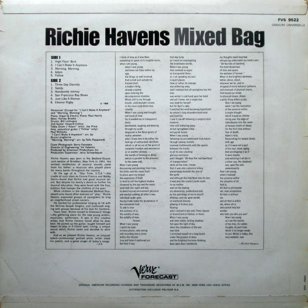 Richie Havens – Mixed Bag