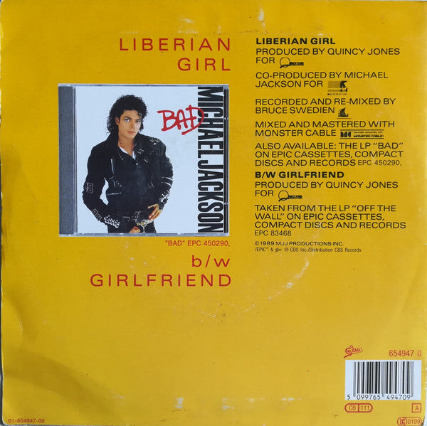 Michael Jackson – Liberian Girl