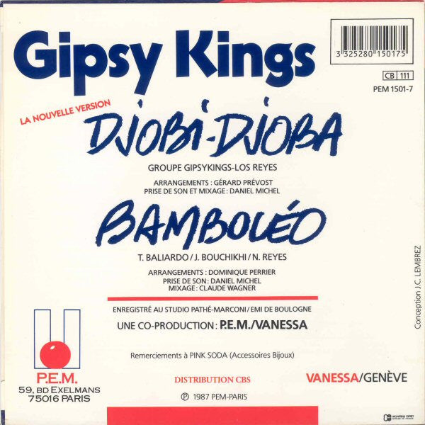 Gipsy Kings – Djobi-Djoba / Bamboléo (La Nouvelle Version)