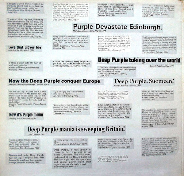 Deep Purple – Who Do We Think We Are