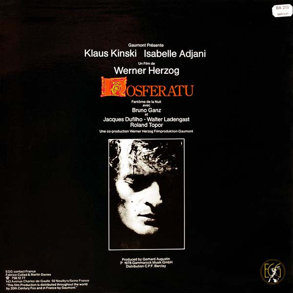 Popol Vuh – On The Way To A Little Way (Soundtracks From "Nosferatu")