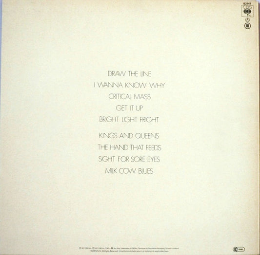 Aerosmith – Draw The Line
