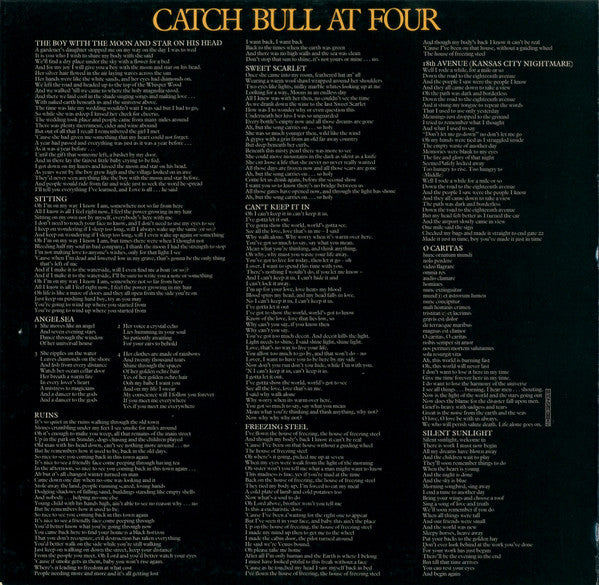 Cat Stevens – Catch Bull At Four