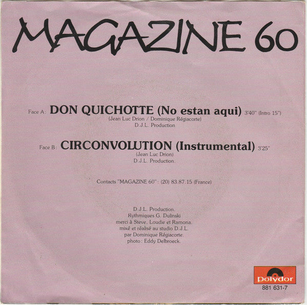 Magazine 60 – Don Quichotte