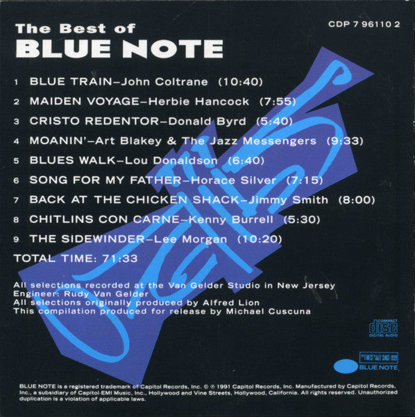 Various – The Best Of Blue Note