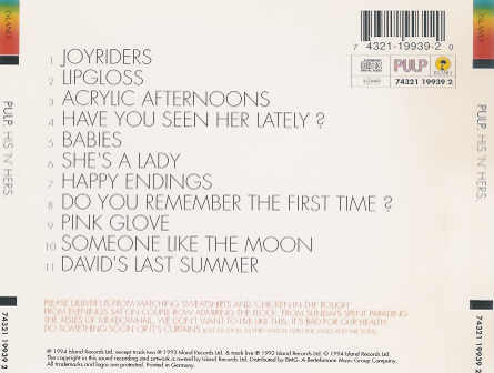 Pulp – His 'N' Hers