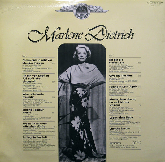 Marlene Dietrich – Ich Bin Von Kopf Bis Fuß Auf Liebe Eingestellt
