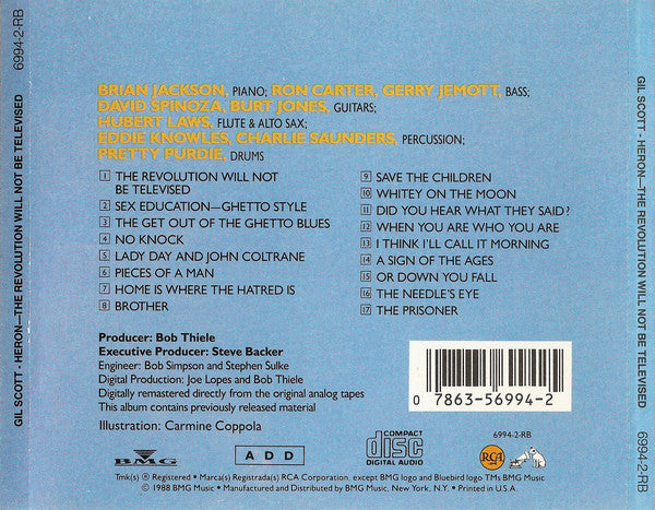 Gil Scott-Heron – The Revolution Will Not Be Televised