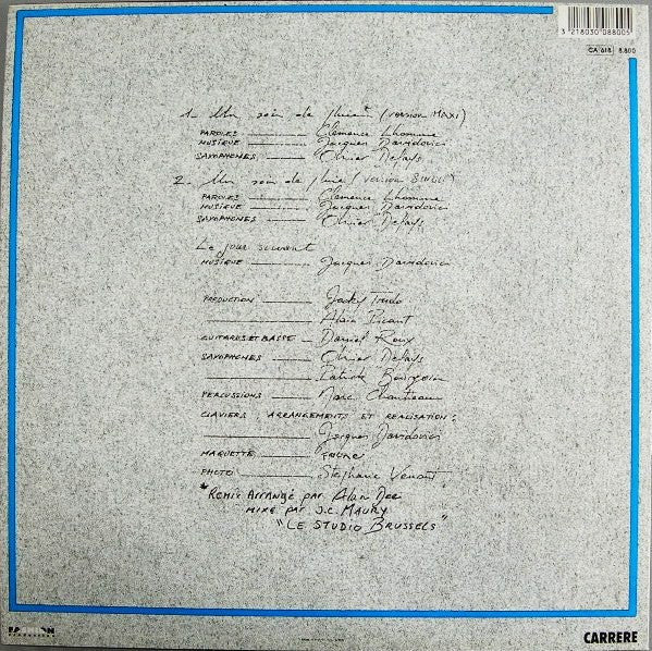 Blues Trottoir – Un Soir De Pluie