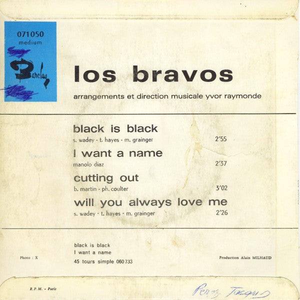 Los Bravos – Black Is Black