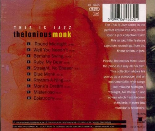 Thelonious Monk – This Is Jazz