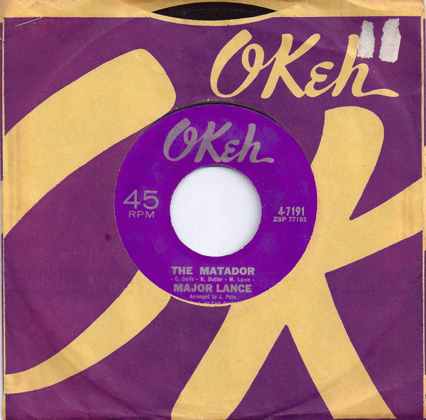 Major Lance – The Matador / Gonna Get Married