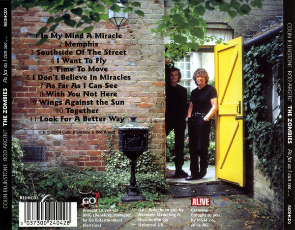 Colin Blunstone, Rod Argent, The Zombies – As Far As I Can See.....