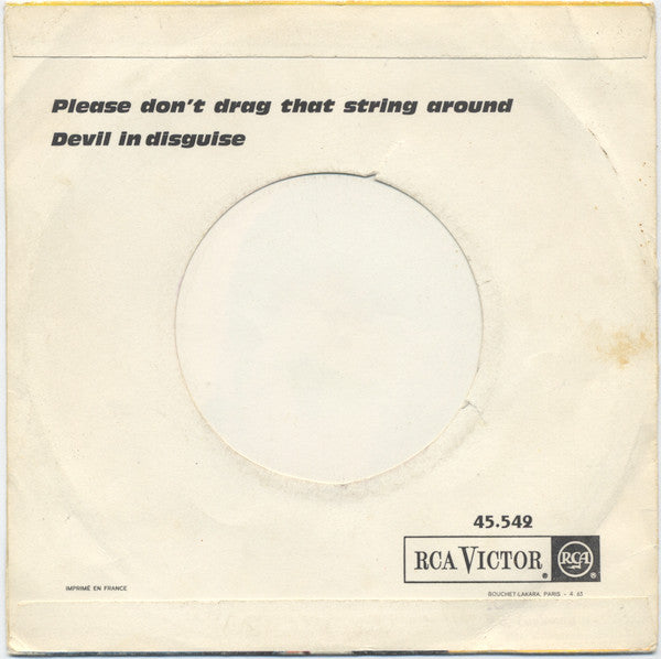 Elvis Presley – Please Don't Drag That String Around / Devil In Disguise