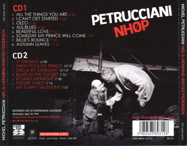 Michel Petrucciani, Niels-Henning Ørsted Pedersen – Petrucciani NHØP