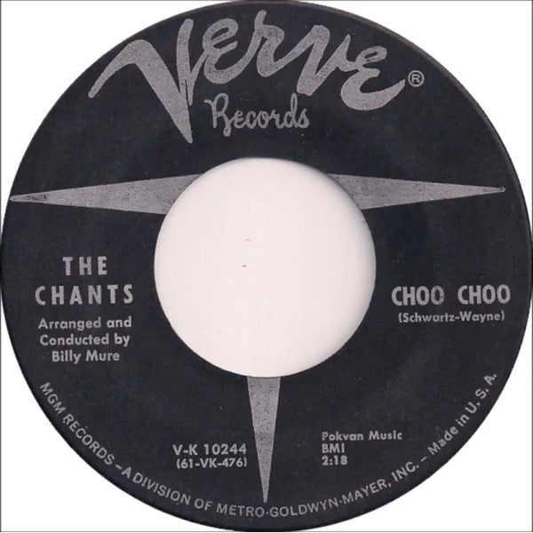 The Chants – Dick Tracy / Choo Choo