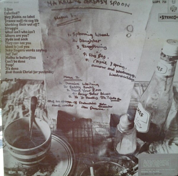 Status Quo – Ma Kelly's Greasy Spoon