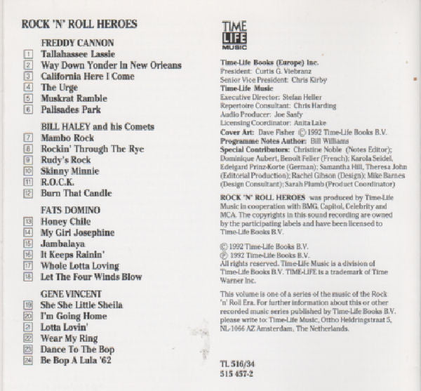 Various – Rock 'N' Roll Heroes