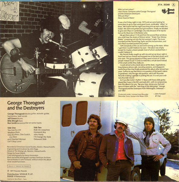 George Thorogood & The Destroyers – George Thorogood And The Destroyers