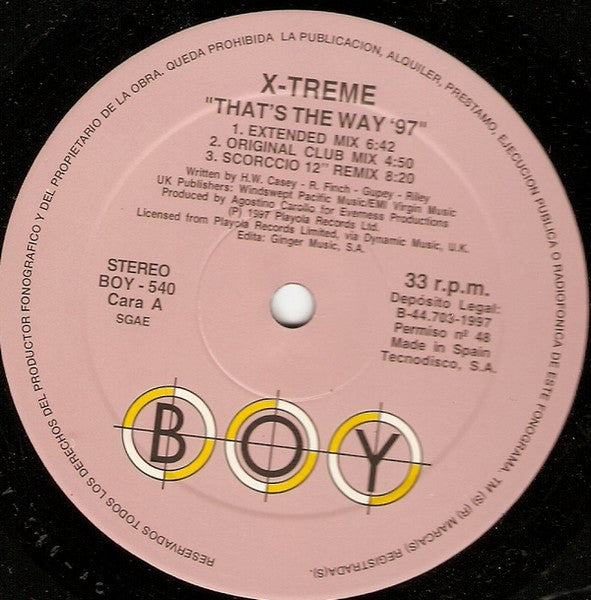 X-Treme – That's The Way '97