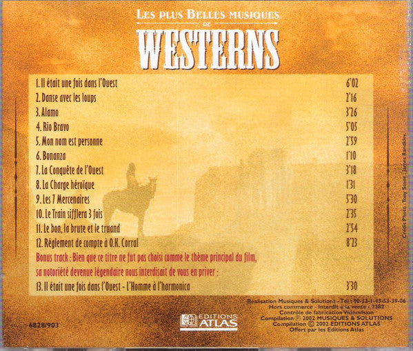 Various – Les Plus Belles Musiques De Westerns