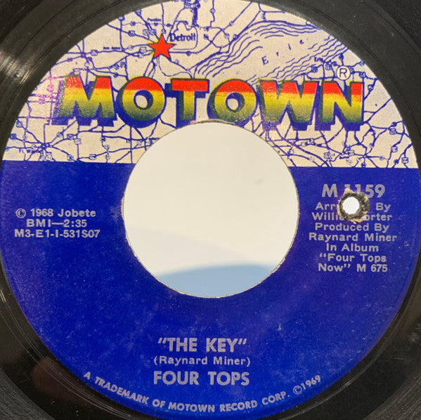 Four Tops – Don't Let Him Take Your Love From Me / The Key