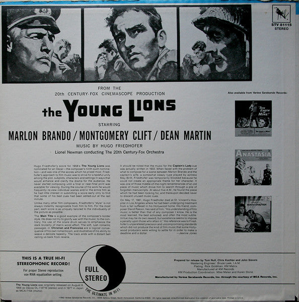 Hugo Friedhofer – The Young Lions (The Sound Track Album)