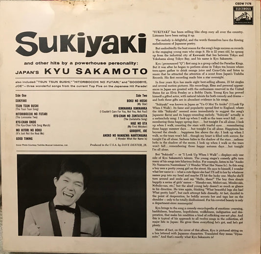 Kyu Sakamoto – Sukiyaki And Other Japanese Hits