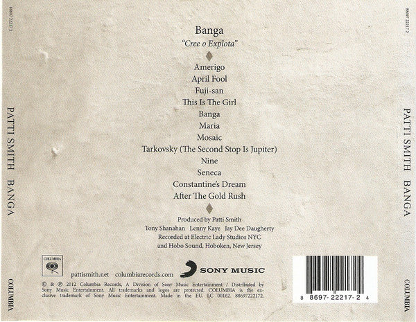 Patti Smith – Banga