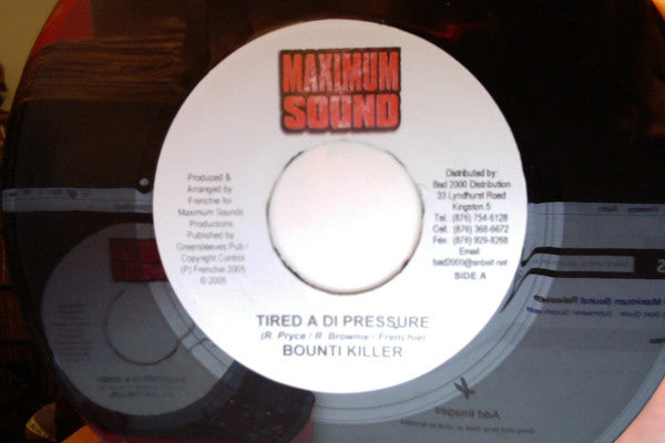 Bounty Killer – Tired A Di Pressure