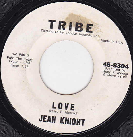 Jean Knight – Lonesome Tonight / Love