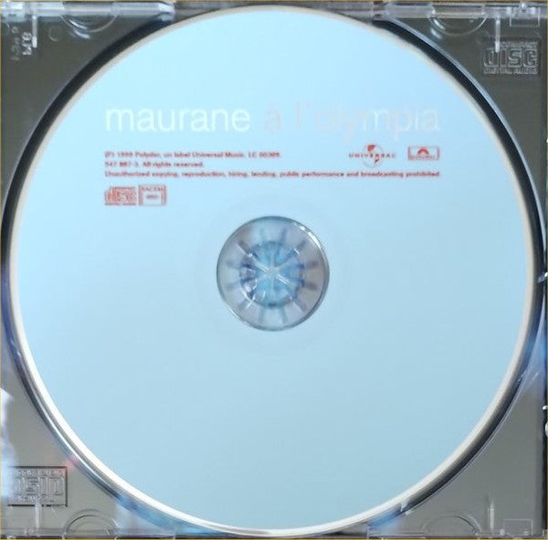 Maurane – À L'Olympia