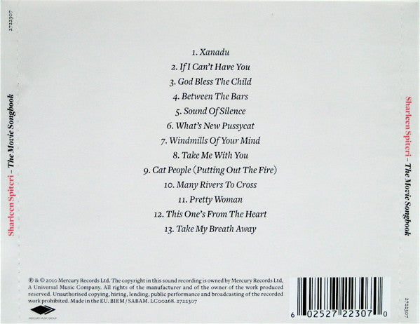 Sharleen Spiteri – The Movie Songbook