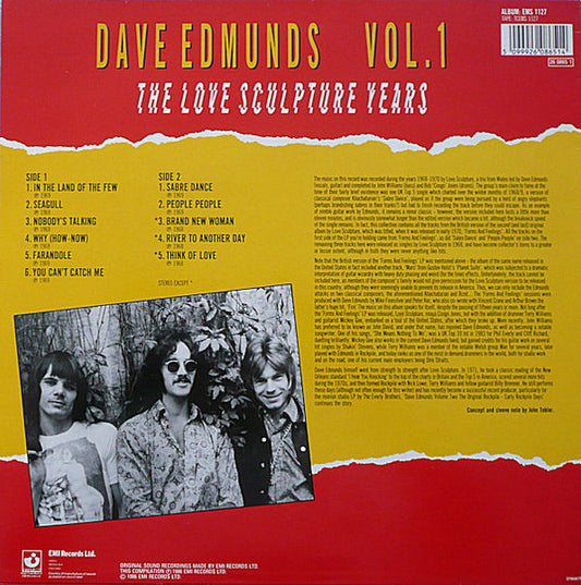 Dave Edmunds – Vol. 1 - The Love Sculpture Years