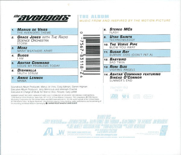 Various – The Avengers: The Album (Music From And Inspired By The Motion Picture)