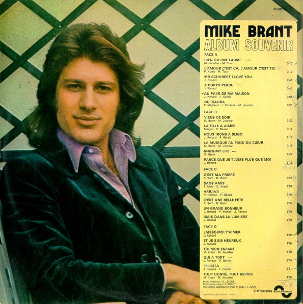 Mike Brant – Album Souvenir
