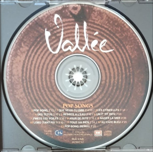 Vallée – Pop Songs