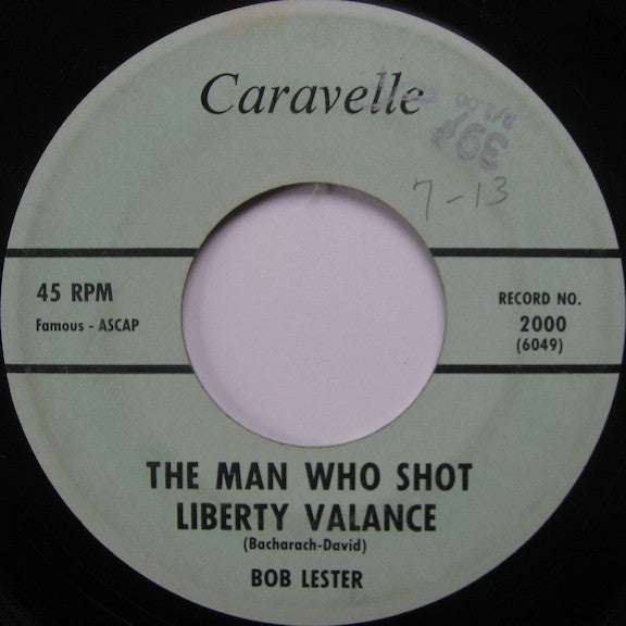 Richard Moore (18) / Bob Lester – Snap Your Fingers / The Man Who Shot Liberty Valance