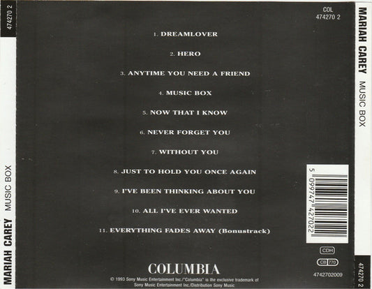 Mariah Carey – Music Box