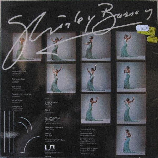 Shirley Bassey – Love, Life And Feelings