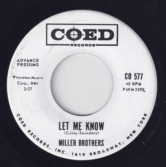 Miller Brothers (5) – Lawrence Was His Name