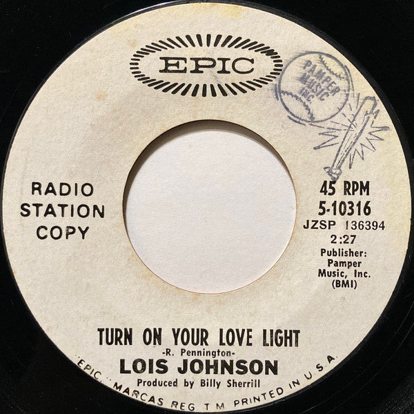 Lois Johnson (2) – Tell Me A Lie