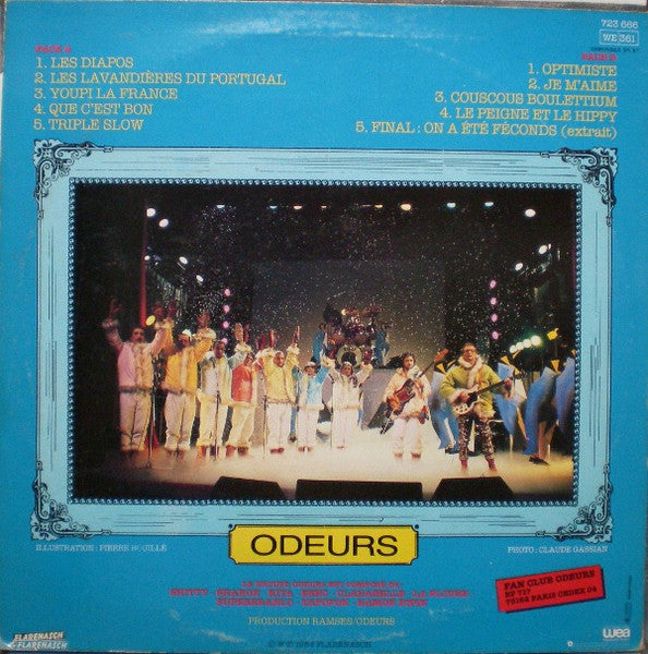 Odeurs – Enregistrement Public