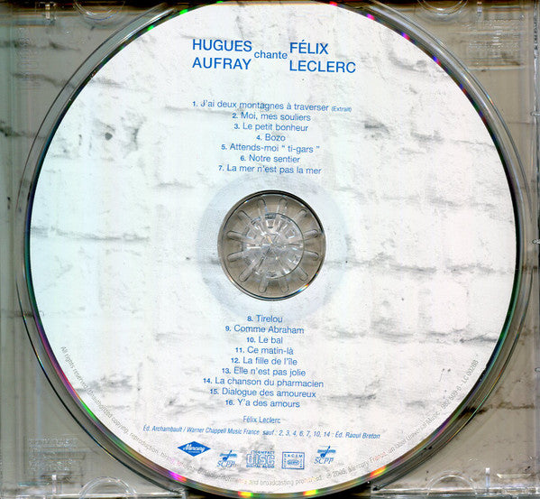 Hugues Aufray – Hugues Aufray Chante Félix Leclerc