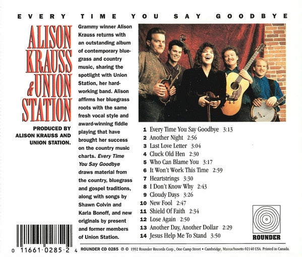 Alison Krauss & Union Station – Every Time You Say Goodbye
