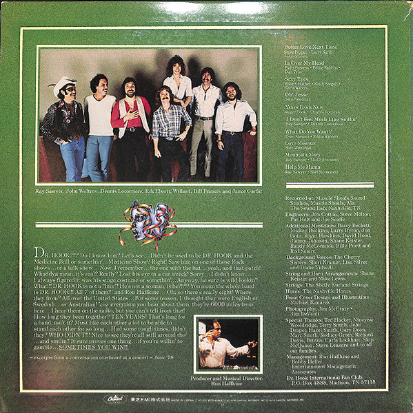 Dr. Hook – Sometimes You Win